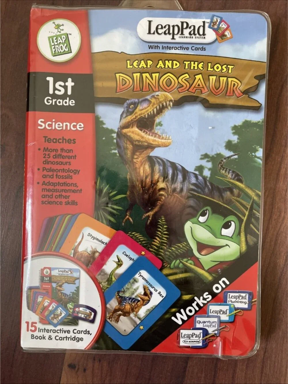 4 Leap Frog Leap Pad Books with Cartridges All New (No System)